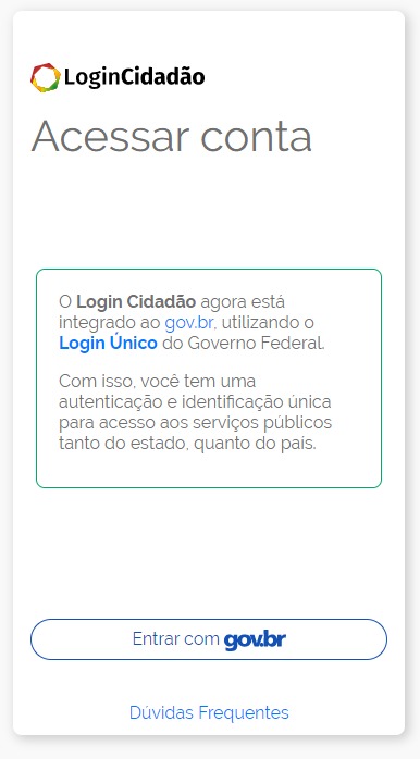 Tela Login