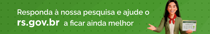 Responda &agrave; nossa pesquisa e ajude o rs.gov.br a ficar ainda melhor