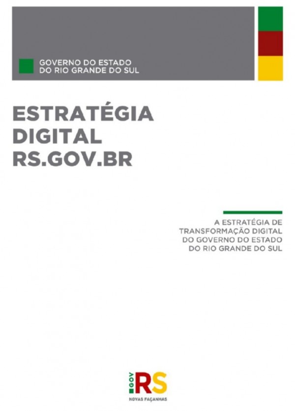 Capa do documento Estratégia Digital RS.GOV.BR